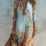 Beautiful | Mediterranean Shirt Dress