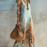 Beautiful | Mediterranean Shirt Dress