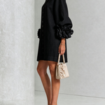 Florence | Floral Button-Down Mini Dress