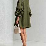 Florence | Floral Button-Down Mini Dress