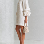 Florence | Floral Button-Down Mini Dress