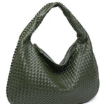 Fashionable Leather Woven Bag