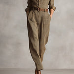 Anna | Completo Camicia e Pantalone a Quadri Monocromatico