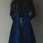 Daniella™ | Vintage Button Front Longline Coat