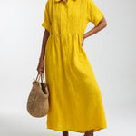 Adèle | Robe chemise fluide estivale