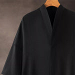 Retro-style Cotton Linen Loose V-neck Shirt