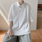 American Loose Casual Polo Shirt