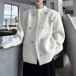 Beaded Knitted Cardigan Jacket