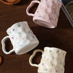 Posie Sculpted Ceramic Mug