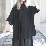 New Chinese Style Lace Short-sleeved Shirt