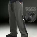 KZZ Men's Wide-Leg Techwear Trousers