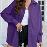 Zeagoo Long Sleeve Blouse Button Up Oversized Shirt for Women Casual Loose Business Casual 2026 | Under