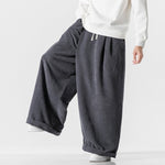 Corduroy Straight-leg Casual Wide-leg Pants