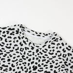 KZZ Men's Leopard Print Two-Piece Set