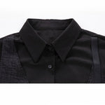 Fake Two-piece Loose Casual Shirt