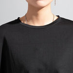 Casual Batwing Sleeve Web Shirt
