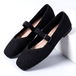 Knit Mary Jane Flats