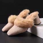 Sienna Faux Fur Mules