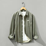 Aldren Striped Organic Cotton Shirt