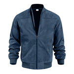 Richard™ | Vintage Suede-Look Bomber Jacket