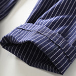 Striped Loose Straight Casual Pants
