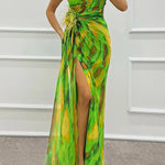 Mia™ | Vibrant Draped Dress