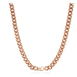 Personalised Two Initial Cuban Chain Necklace