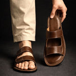 Armando Leather Slides