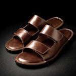 Armando Leather Slides