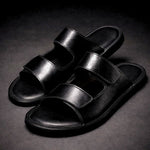 Armando Leather Slides