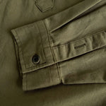 Breathable Cotton Stand Collar Long Sleeve Shirt Casual Top