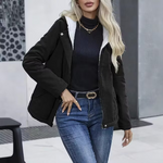 Women's Stud Detail Hooded Jacket