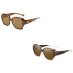 Polarised Round Cat-Eye Sunglasses