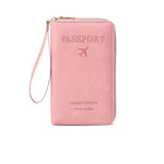 Multi Compartment Travel Passport Wallet