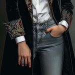 Regina | Ornate Longline Blazer