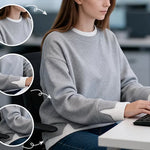 Women's Layered Look Relaxed Sweatshirt