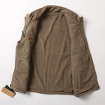 Waterproof Warm Fleece Reversible Stand-collar Vest