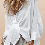 Zeagoo Shirts Casual Button Down Tunics Tops Beach Swimsuit Coverups for Women Casual Loose Business Casual 2026 | Under