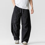 Japanese Retro Thin Loose Scimitar Pants