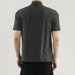 Straight Shoulder Jumpsuit Collar Knitted Slim Fit T-shirt