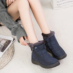 Women's Fuzzy Lined Slip-On Winter Boots