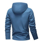 Men's Lightweight Drawstring Hooded Jacket