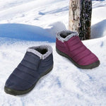 Women's Plush-Lined Winter Ankle Boots