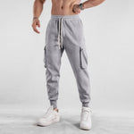 Casual Multi-pocket Oversized Workwear Sports Trousers