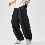 Loose Retro Casual Straight Pants