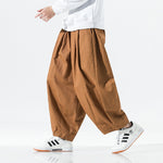 Japanese-Style Loose-Fit Cargo Bloomers