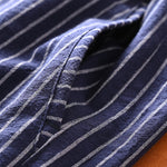 Striped Loose Straight Casual Pants