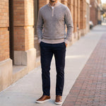 Langham Merino Wool Quarter-Zip