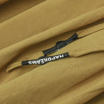 Japanese Retro Zippered Pocket Wide-Leg Pants