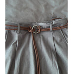 Retro Casual Braided Waist Rope Ring Belt